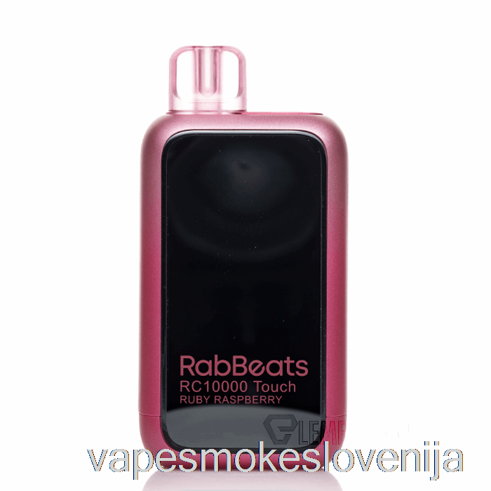 Vape Slovenija Rabbeats Rc10000 Touch Za Enkratno Uporabo Ruby ​​raspberry